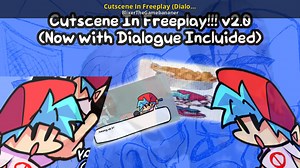Cutscene In Freeplay (Dialogue added) Modding Tool for Friday Night Funkin' | FNF Modding Tools