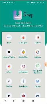 Snap video downloader