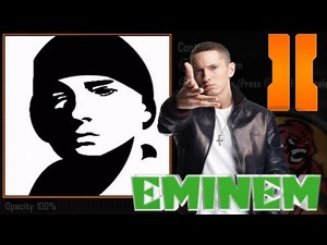 Black Ops 2 - Eminem Emblem Tutorial (slim shady / marshall mathers)