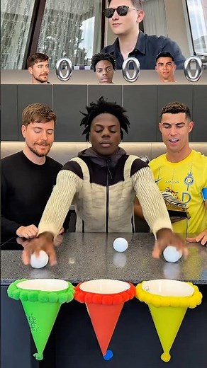 ishowspeed mr beast cristiano ronaldo 3 funny challanges speed is cheating 😂 #fun #funny #mrbeast