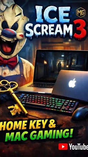 Ice Scream 3 🔑 Home Key Mission | Scary Horror Gameplay | Mac Gaming #gaming#ytshorts#survivalhorror