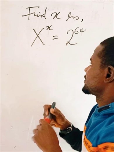 Simple Exponential Equation Trick #mathematics