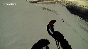 Shocking skiing crash caught on GoPro - video Dailymotion