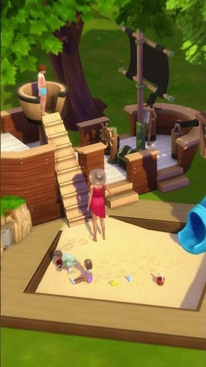 TUTO parc de jeux pour enfants #sims4