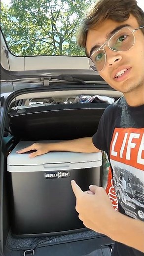 Personal Review BRUNNER Portable Compressor Fridge/Freezer for Camping #brunner #frizer