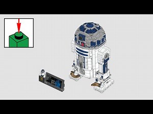 LEGO Star Wars 75308, R2-D2 - building instructions