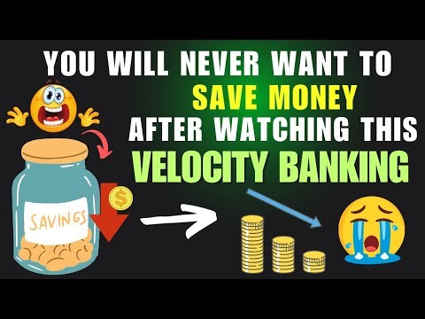 You will NEVER want to SAVE MONEY after watching this - Velocity Banking