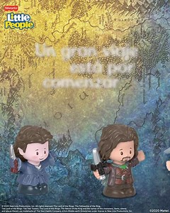 Un viaje inolvidable está a punto de comenzar, es hora de elegir un bando y perseguir el anillo. No pierdas esta oportunidad de hacer tuya esta colección para siempre. | Fisher-Price