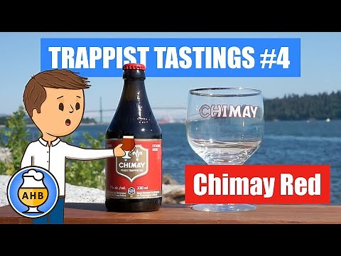 Chimay Red Belgian Ale Pouring, Tasting & Review (Trappist Tasting #4)