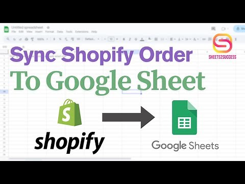 How to Connect Your Shopify Orders to Google Sheets (Easy API Setup)