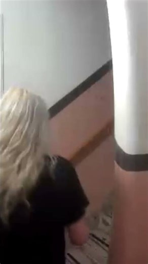 Our lovely drunk neighbour deciding to perform in front of our camera (part 2)
