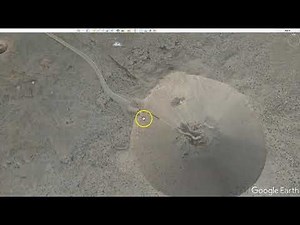 Nevada Nuclear Test Site location from Google Earth