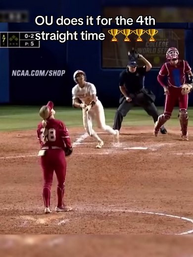 OU Wins Fourth Consecutive National Championship in Softball