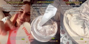 ‘It was like eating a gusher’: TikToker says she 'crunched' on cockroach in her McDonald’s McFlurry