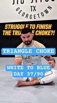 Triangle Choke for White & Blue Belts!