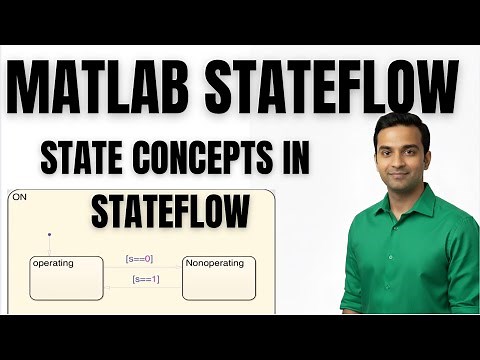 MATLAB TUTORIAL| STATEFLOW TUTORIAL | STATE CONCEPTS IN STATEFLOW