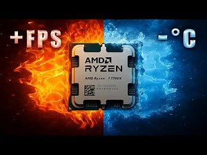 Optimizing Ryzen 7000 For FREE FPS and Lower Temps