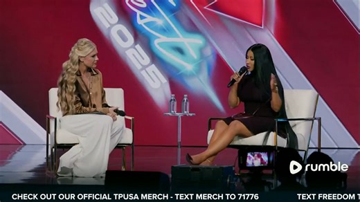 NICKI MINAJ on how much speaking at AmericaFest means to her: "This is a direct link between young people and God." | Fox News
