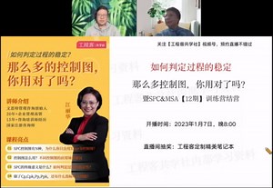 如何判定过程的稳定？那么多的SPC控制图，你用对了吗？
