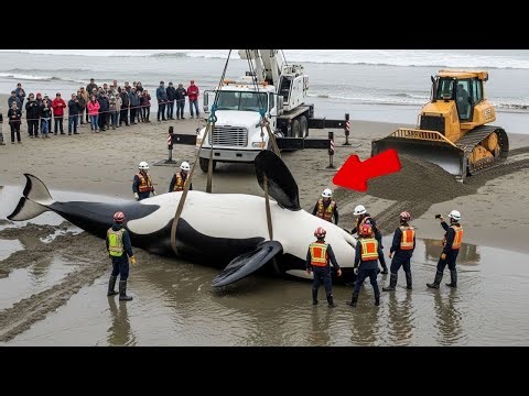 Massive Operation to Rescue a 10-Ton Whale – Caught on Camera!