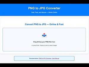 Convert PNG to JPG Online | Free PNG to JPG Converter Tool (No Quality Loss)