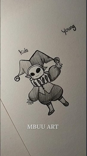 how to draw a clown body Tutorial✏️ #drawing #tutorial #howtodraw #sketch #art