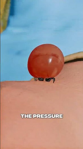 Could a Tick Explode From Sucking You? 😳 #shorts