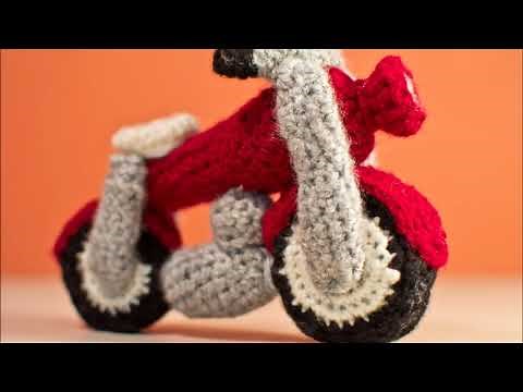 crochet motorcycle