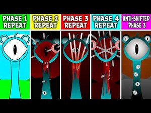 Sprunki PHASE 1-2-3-4 But Everyone Is REPEAT After ANTI-SHIFTED PHASE 3