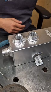 Modifying aluminium catch tank to fit Toyota Supra engine bay #supra #2jz #toyota #welding #aluminium #catchtank | MCC.workshop