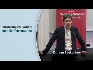 Business Forecasting Principles: 10. Forecast Evaluation: Point Forecasts