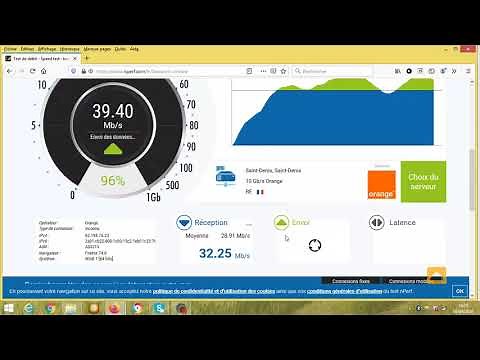 Mesurer son débit internet