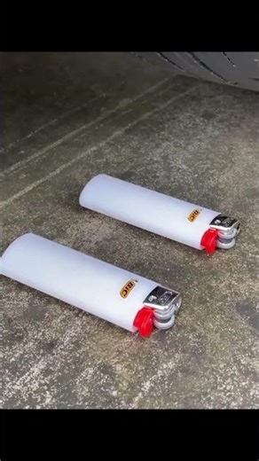 Tire Crushing Things in Slow Motion