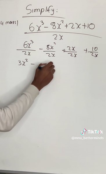 Grade 9 Algebra Simplification Explained