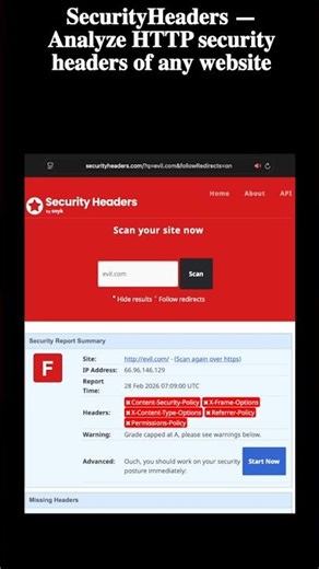 Security Headers: Web Application Hardening & Response Security Analysis #CyberCavin