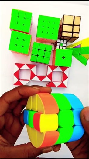 Barrel Rubik's cube 🧊⚙️#tricks #cubing #shorts #trending #viral #video