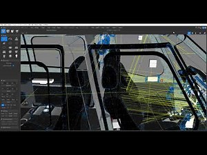 AC3D X-Plane 11 222UT Model Loaded With All OBJs