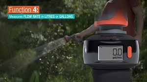 Keep track of your water usage and take control of your garden with the GARDENA AquaCount Water Meter! 💧🌿 This handy device measures your water consumption in real-time, helping you to use water more efficiently and save money on your bills in the long run. No installation required and so simple to use, this small-yet-mighty tool is a must-have for any avid gardener. | GARDENA