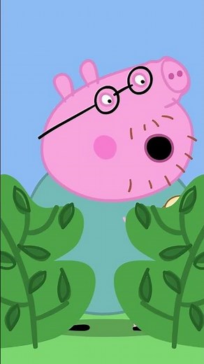 Is That the Moon Monster?! 🌕😱 #peppapig #shorts