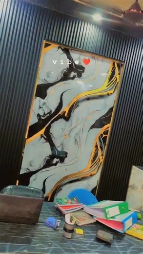 pvc work ready office ♥️#pvc #art #upvcprofile #pvc_ciling_design #homedecor #pvc_full_home_furnitur