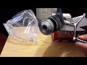 Unboxing the Shimano Spirex 4000RG Spinning Reel