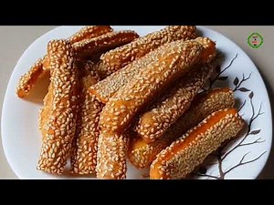 How to make Sesame Snacks | Quick Snacks Recipe Needed a few Ingredients | Tea time Snacks