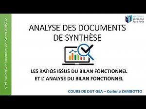 10.2 COURS BILAN FONCTIONNEL - RATIOS ET ANALYSE