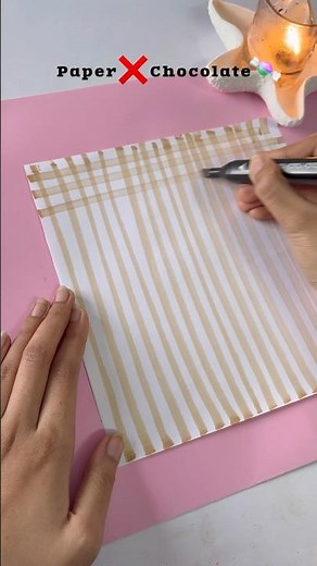 Cute mini candy gift wrap idea 💡 using single paper