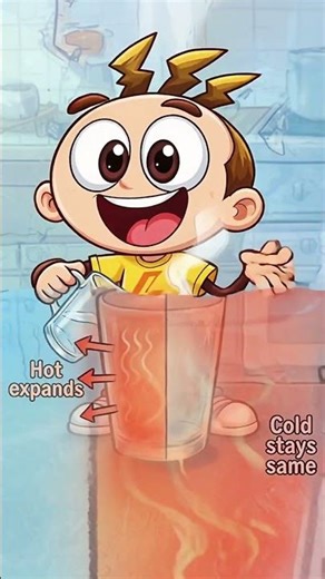 Why Glass Shatters With Hot Water #ScienceFacts