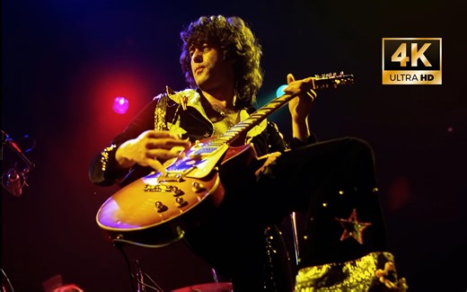 【4K修复】齐柏林飞艇《Black Dog》史诗级Live现场