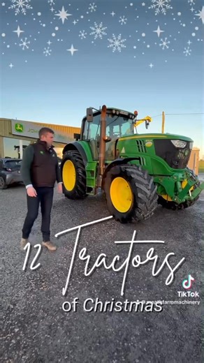 🎄🎶 On the 9th day of Christmas, we brought to you a tractor that's a gem.. a John Deere 6170M! 🚜 12 Tractors of Christmas – Day 9!🎄✨ Today’s featured tractor is a 2013 John Deere 6170M — a well-proven, reliable machine that’s a great fit for a wide range of farm work. A popular model for its balance of power and practicality, the 6170M continues to be a strong all-rounder on farms across the country. If you have any queries on this tractor give a member of our sales team in Kilberry a call' 