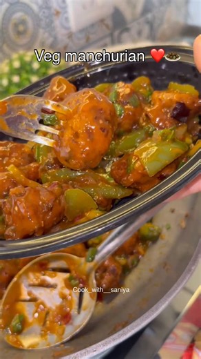 saniya on Instagram: "Street style Veg Manchurian 🤤 Ghar pe hi market jaisa taste 😍 Ek baar try karoge to baar-baar banega ❤️ Save 🔖 | Share 🔁 Follow @cook_with__saniya 🍳 #vegmanchurian #chinesefood #streetfoodathome #homecooking #cook_with__saniya❤️❤️"