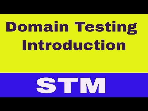 Domain Testing Introduction | Domain Testing | STM