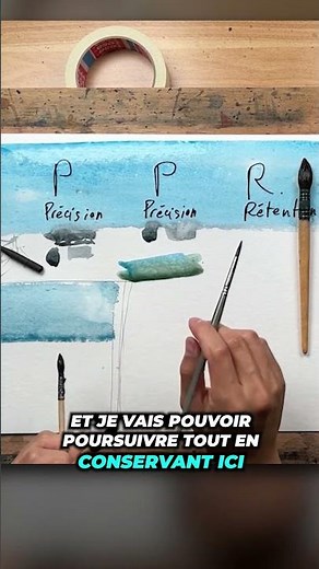 Why use two brushes to do the same thing with watercolors?